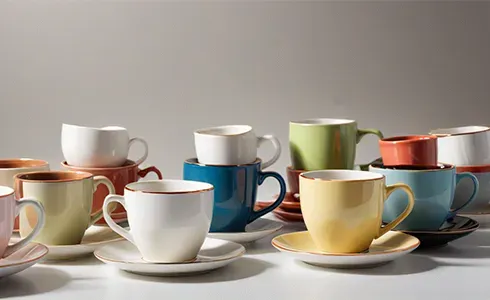 Mugs, Cups, and Saucers